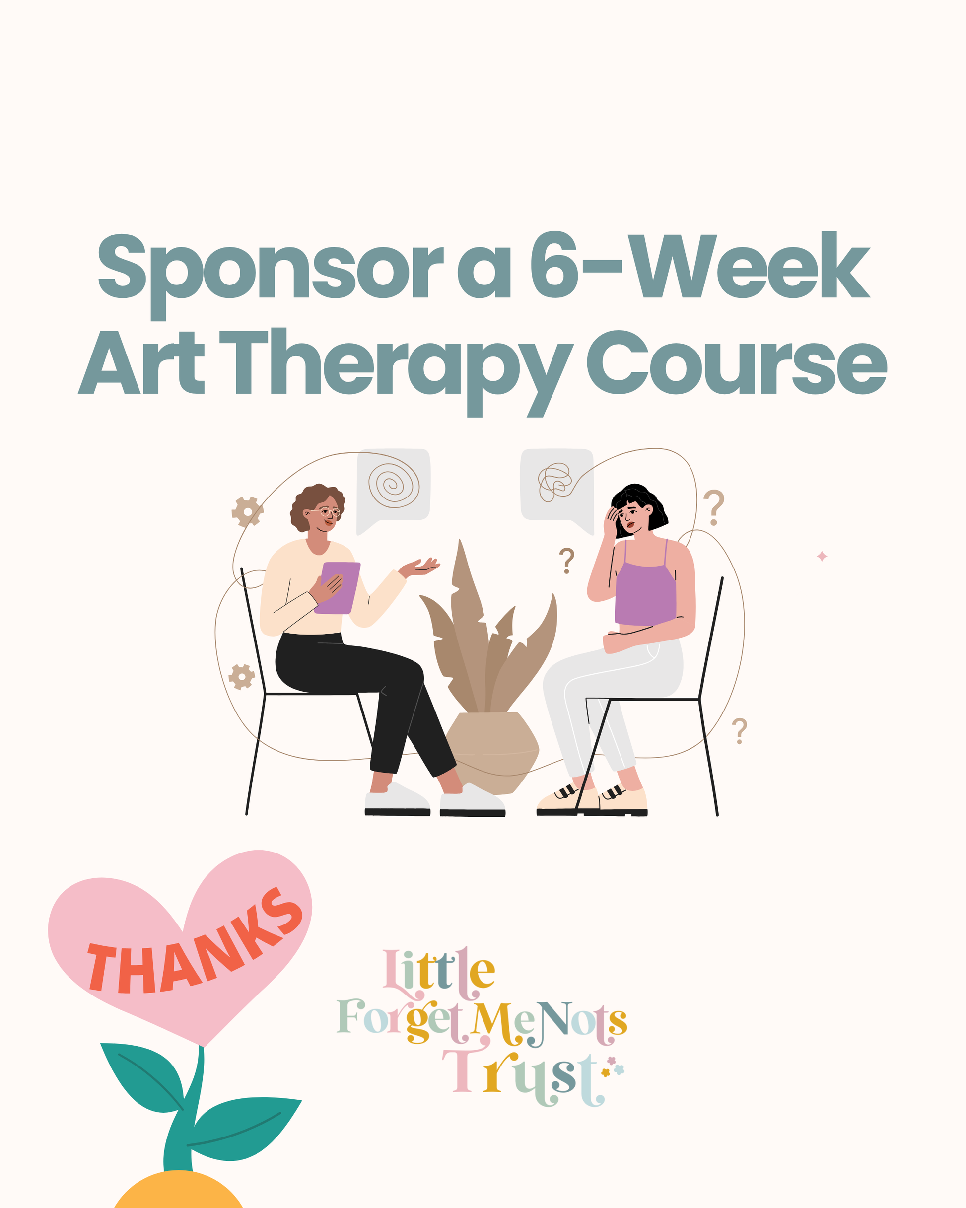 Sponsor a 6-Week Art Therapy Course