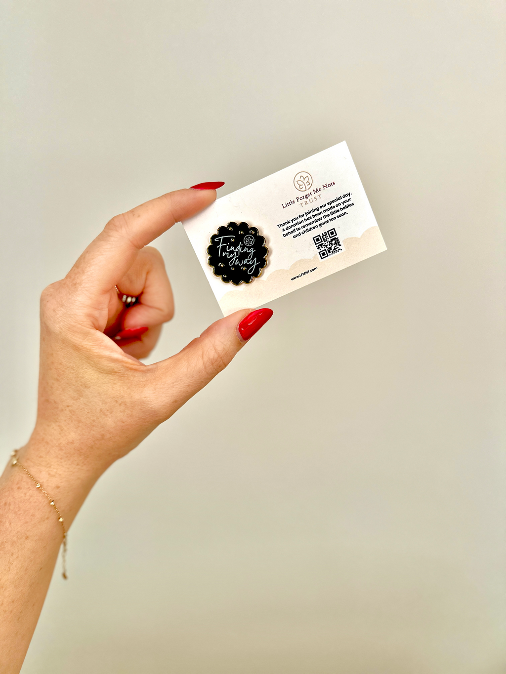 Wedding Favour Charity Pins